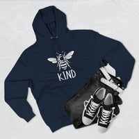 Load image into Gallery viewer, "Bee Kind" 1 - Lane Seven LS14001 Premium Hooded Sweatshirt