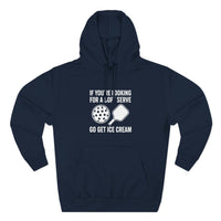 Load image into Gallery viewer, "If You're Looking For A Soft Serve Go Get Ice Cream" 1 - Lane Seven LS14001 Premium Hooded Sweatshirt