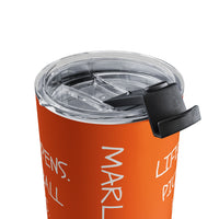 Load image into Gallery viewer, "Life Happens Pickleball Helps" 1 - Tumbler 10oz - PERSONALIZED