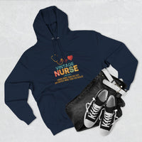 Load image into Gallery viewer, "Vintage Nurse" 1 - Lane Seven LS14001 Premium Hooded Sweatshirt
