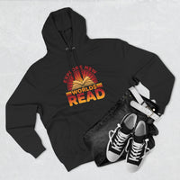 Load image into Gallery viewer, "Explore New Worlds READ" - Lane Seven LS14001 Premium Hooded Sweatshirt