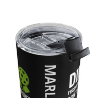 Load image into Gallery viewer, "Dink Responsibly Don't Get Smashed" 2 - Tumbler 10oz - PERSONALIZED