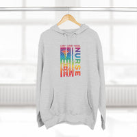 Load image into Gallery viewer, "Nurse Live Love Heal" 2 - Lane Seven LS14001 Premium Hooded Sweatshirt