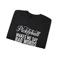 Load image into Gallery viewer, "Pickleball Makes Me Say Bad Words" 2 - Gildan 18000 Crewneck Sweatshirt