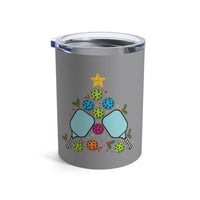 Load image into Gallery viewer, "Pickleball Christmas Tree" 4 - Tumbler 10oz