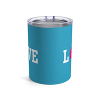 Load image into Gallery viewer, "Love Pickleball" 1 - Pink - Tumbler 10oz