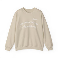 Load image into Gallery viewer, "Physical Therapy" 17a - Gildan 18000 Crewneck Sweatshirt - PERSONALIZED