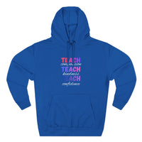 Load image into Gallery viewer, "Teach Compassion. Teach Kindness. Teach Confidence." 2 - Lane Seven LS14001 Premium Hooded Sweatshirt