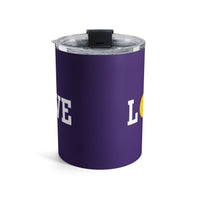 Load image into Gallery viewer, "Love Pickleball" 1 - Yellow - Tumbler 10oz - PERSONALIZED