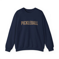 Load image into Gallery viewer, "Pickleball Leopard" 2 - Gildan 18000 Crewneck Sweatshirt