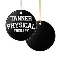 Load image into Gallery viewer, "Physical Therapy" 04b - 3 inch Ceramic Ornament - PERSONALIZED