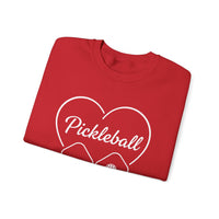 Load image into Gallery viewer, "Pickleball With Heart" 2 - Gildan 18000 Crewneck Sweatshirt