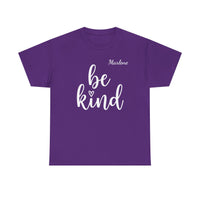 Load image into Gallery viewer, "Be Kind" 2 - Gildan 5000 Heavy Cotton Tee - PERSONALIZED