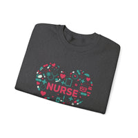 Load image into Gallery viewer, "Nurse Heart Tools" 1 - Gildan 18000 Crewneck Sweatshirt