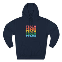 Load image into Gallery viewer, "Teach" Repeat 1 - Lane Seven LS14001 Premium Hooded Sweatshirt