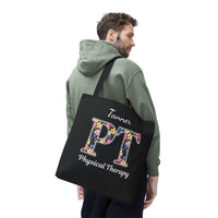 Load image into Gallery viewer, "Physical Therapy" 18a - Canvas Tote 18" x 18" - PERSONALIZED
