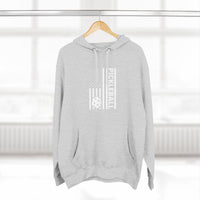 Load image into Gallery viewer, "Pickleball Flag" 1 - Lane Seven LS14001 Premium Hooded Sweatshirt