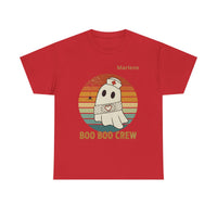 Load image into Gallery viewer, "Boo Boo Crew" 1 - Gildan 5000 Heavy Cotton Tee - PERSONALIZED