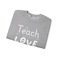 Load image into Gallery viewer, "Teach Love Inspire" 2 - Gildan 18000 Crewneck Sweatshirt