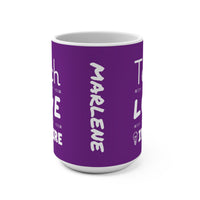 Load image into Gallery viewer, "Teach Love Inspire" 2 - Ceramic Mug 15oz - PERSONALIZED