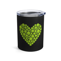 Load image into Gallery viewer, "Pickleballs Heart" 1 - Tumbler 10oz
