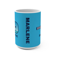 Load image into Gallery viewer, "Dink Positive" 1 - Ceramic Mug 15oz - PERSONALIZED