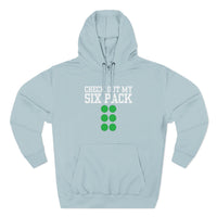 Load image into Gallery viewer, "Check Out My Six Pack" 1 - Lane Seven LS14001 Premium Hooded Sweatshirt