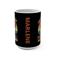 Load image into Gallery viewer, "That's What I Do I Play Pickleball and I Know Things" 1 - Ceramic Mug 15oz - PERSONALIZED