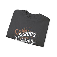 Load image into Gallery viewer, "Coffee Scrubs &amp; Rubber Gloves" 8 - Gildan 18000 Crewneck Sweatshirt