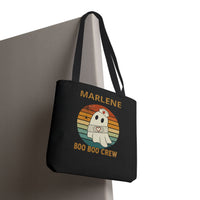 Load image into Gallery viewer, "Boo Boo Crew" 1 - Canvas Tote 18" x 18" - PERSONALIZED