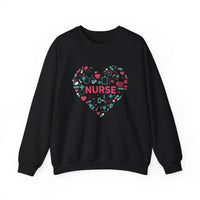 Load image into Gallery viewer, "Nurse Heart Tools" 1 - Gildan 18000 Crewneck Sweatshirt