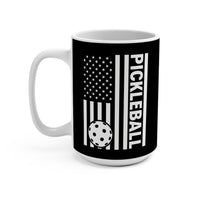 Load image into Gallery viewer, "Pickleball Flag" 1 15 oz Mug Ceramic Patriotic Pickleball Gift