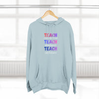 Load image into Gallery viewer, "Teach Compassion. Teach Kindness. Teach Confidence." 2 - Lane Seven LS14001 Premium Hooded Sweatshirt