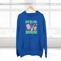 Load image into Gallery viewer, "School Nurse" 2 - Lane Seven LS14001 Premium Hooded Sweatshirt