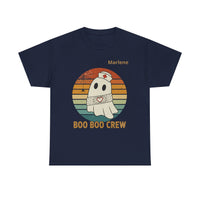 Load image into Gallery viewer, "Boo Boo Crew" 1 - Gildan 5000 Heavy Cotton Tee - PERSONALIZED