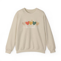 Load image into Gallery viewer, "Be Kind Hearts" 1 - Gildan 18000 Crewneck Sweatshirt