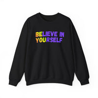Load image into Gallery viewer, "Believe in Yourself BE YOU" 2 - Gildan 18000 Crewneck Sweatshirt