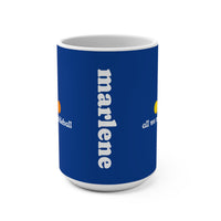 Load image into Gallery viewer, "All We Need Is Pickleball" 1 - Ceramic Mug 15oz - PERSONALIZED