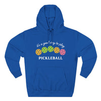 Load image into Gallery viewer, "It's a Good Day To Play Pickleball" 2 - Lane Seven LS14001 Premium Hooded Sweatshirt