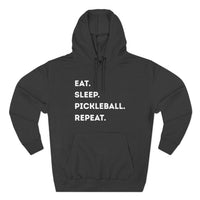 Load image into Gallery viewer, "Eat Sleep Pickleball Repeat" 1 - Lane Seven LS14001 Premium Hooded Sweatshirt