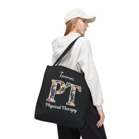 Load image into Gallery viewer, "Physical Therapy" 18a - Canvas Tote 18" x 18" - PERSONALIZED