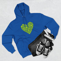 Load image into Gallery viewer, "Pickleballs Heart" 1 - Lane Seven LS14001 Premium Hooded Sweatshirt