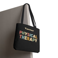 Load image into Gallery viewer, "Physical Therapy" 12a - Canvas Tote 18" x 18" - PERSONALIZED