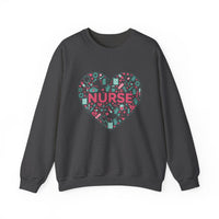Load image into Gallery viewer, "Nurse Heart Tools" 2 - Gildan 18000 Crewneck Sweatshirt