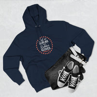 Load image into Gallery viewer, "Coffee Scrubs &amp; Rubber Gloves" 3 - Lane Seven LS14001 Premium Hooded Sweatshirt