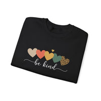 Load image into Gallery viewer, "Be Kind Hearts" 1 - Gildan 18000 Crewneck Sweatshirt