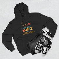 Load image into Gallery viewer, "Vintage Nurse" 1 - Lane Seven LS14001 Premium Hooded Sweatshirt