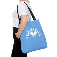 Load image into Gallery viewer, "Pickleballer" 2 - Canvas Tote 18" x 18"