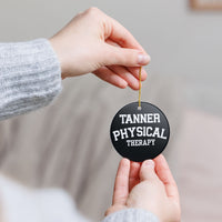 Load image into Gallery viewer, "Physical Therapy" 04b - 3 inch Ceramic Ornament - PERSONALIZED