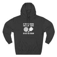 Load image into Gallery viewer, "If You're Looking For A Soft Serve Go Get Ice Cream" 1 - Lane Seven LS14001 Premium Hooded Sweatshirt